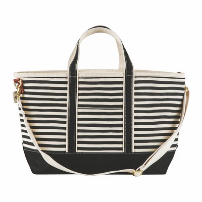 20 Oz. Super Heavy Canvas Ventura Weekender Stripe Bag