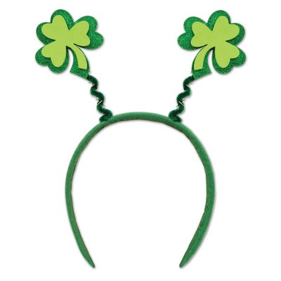 Glittered Shamrock Boppers