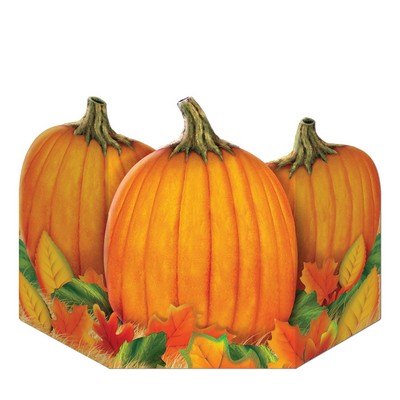 Fall Harvest Stand Up Pumpkin Decoration