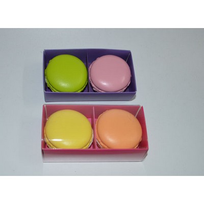 Macaroon Packing Box For 2 Pc