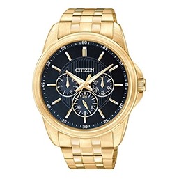 Men's Citizen Quartz Chronograph Watch (Blue Dial)