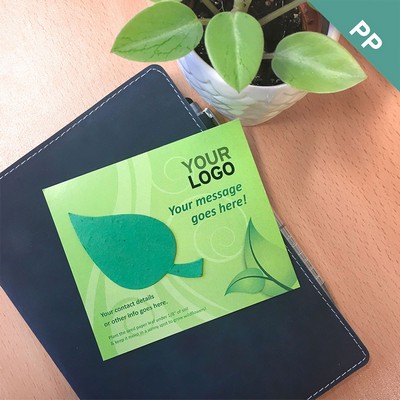 Plantable Eco Leaf Flat Card