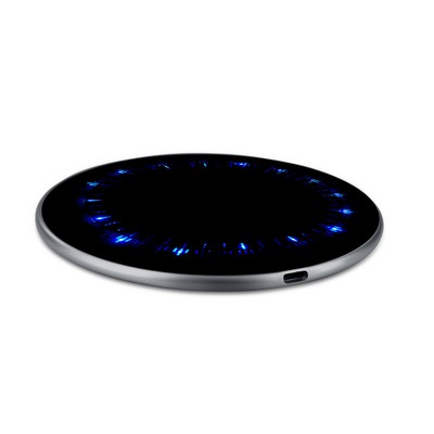 Round LED Wireless Charging Charger