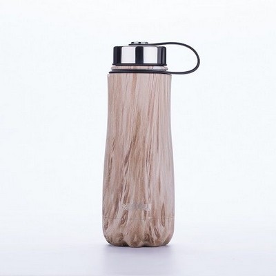 24 Oz. Wood-Look Double Wall Vacuum Tumbler