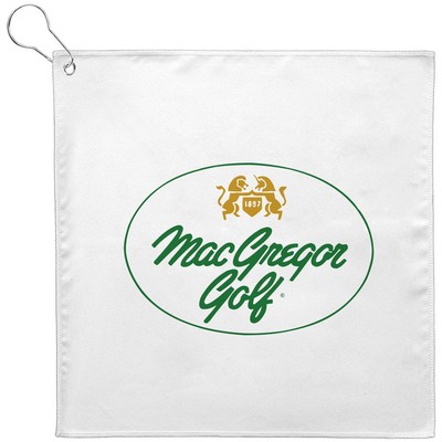 12x12 Golf Towel w/Grommet - 200GSM (Factory Direct- 10-20 Weeks Ocean)