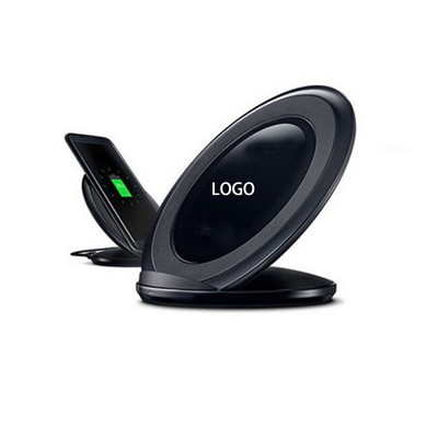 10W Metallic Wireless Phone Charger w/Bracket