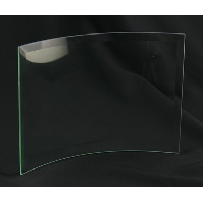 Crescent Curved Jade Crystal Award (10"x7")