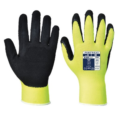 Hi- Vis Latex Grip Glove