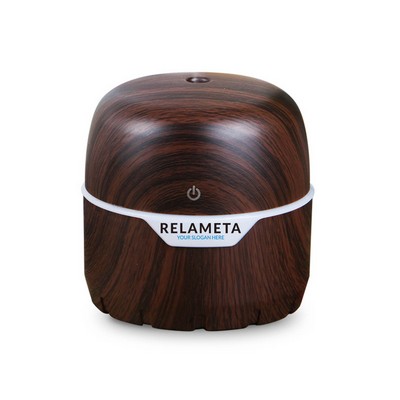 300ml Wood Grain Portable Air Humidifier