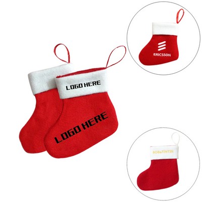 Mini Felt Christmas Stocking