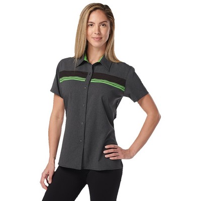 Women's Enterprise Short Sleeve Button Down