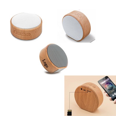 Wood Grain Wireless Bluetooth® Speaker