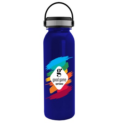 24 Oz. Terrain Metalike Bottle w/Ez Grip Handle Lid - Digital