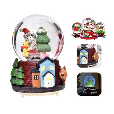 Christmas Musical Snowglobe