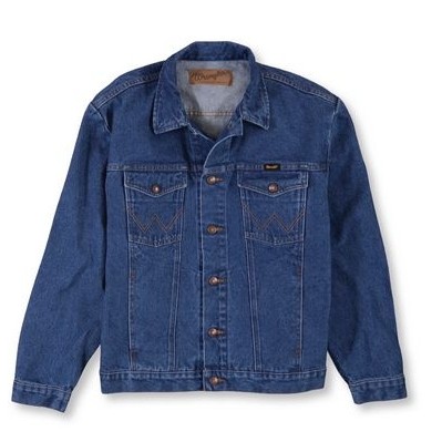 Wrangler® Boy's Prewash Blue Cowboy Cut® Unlined Denim Jacket