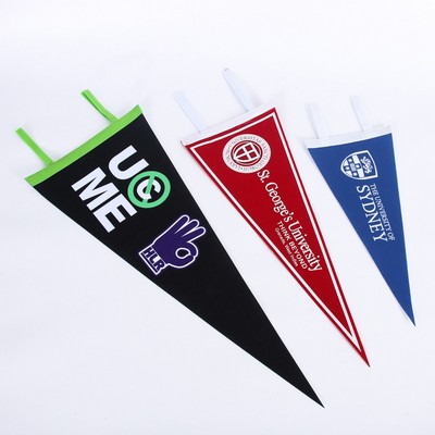 Colorful Felt 4" x 10" Pennants