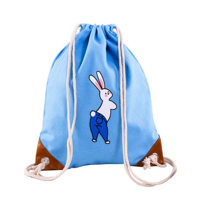 Custom Cotton Drawstring Backpacks