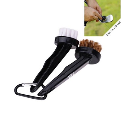 Round Head Golf Brush Cleaner