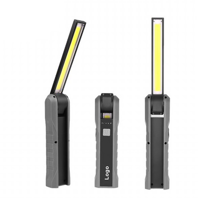 COB Rechargeable Work Light Magnetic Base Hanging