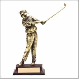 Large Male Golfer Award w/Base