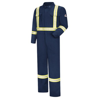 Bulwark® Men's 7 Oz. Premium Coveralls w/Reflective Trim