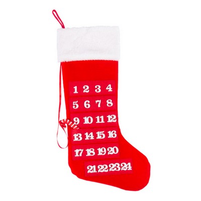 Felt Christmas Sock Advent Calendar