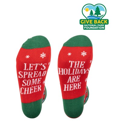 ACE Let's Spread Some Cheer, The Holidays Are Here Dress Socks