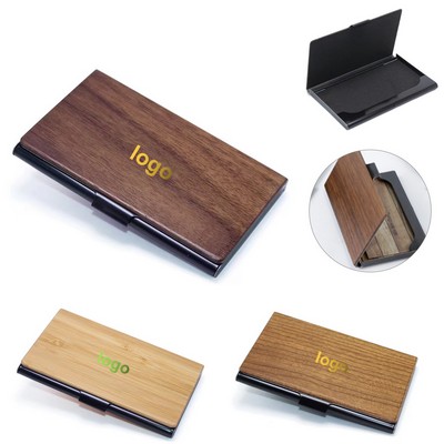 Wood Business Card Case