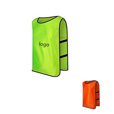 Jerseys Bibs Breathable Adults Football Training Vest