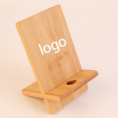 Bamboo Mobile Phone Stand