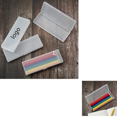 Plastic Pencil Stationery Case