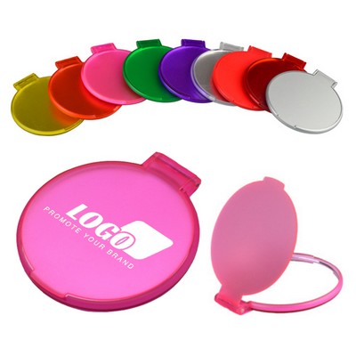 Round Compact Pocket Mirror