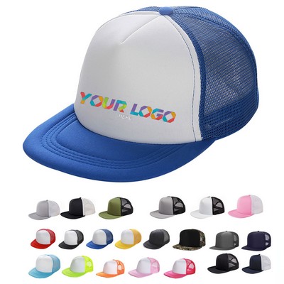 Adjustable Foam Snapback Trucker Hat