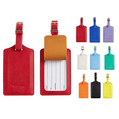 PU Leather Luggage Tag