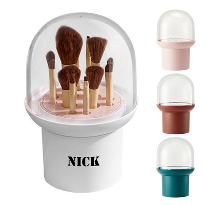 PP Portable cosmetic brush storage box