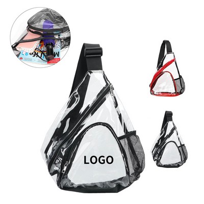 Transparent Crossbody Sling Bag