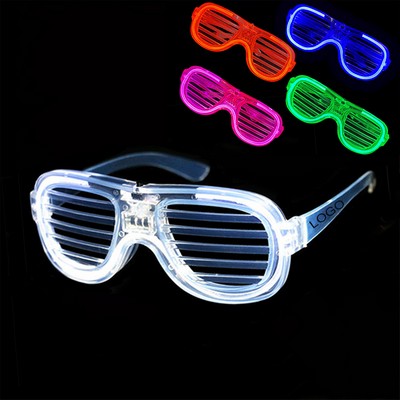 LED Light Up Flashing Glasses