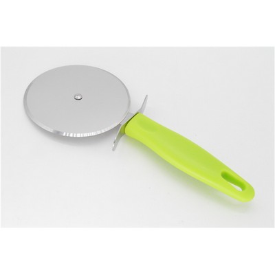 #7 Stainless Steel Pizza Cutter W/ Plastic Handle