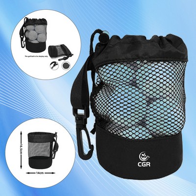 Mesh Golf Ball Storage Pouch