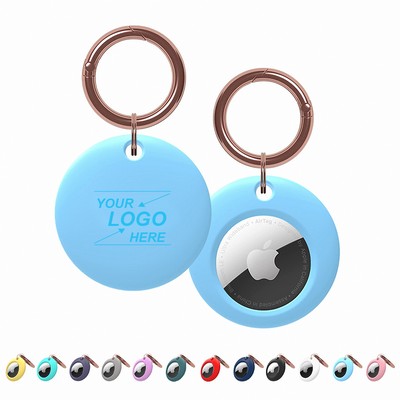 AirTag Silicone Case with Keychain Holder