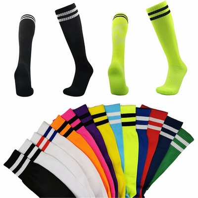 Kids' Over-The-Knee Football Socks