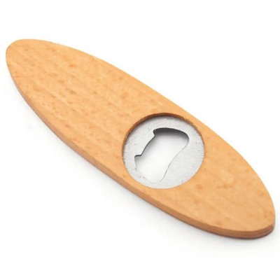 Wooden Surfboard Bottle Opener