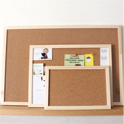 Notice Cork Board Double