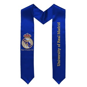 Embroidered Satin Graduation Stole - 72" x 5"