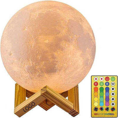 Remote Touch Control Moon Light For Bedroom