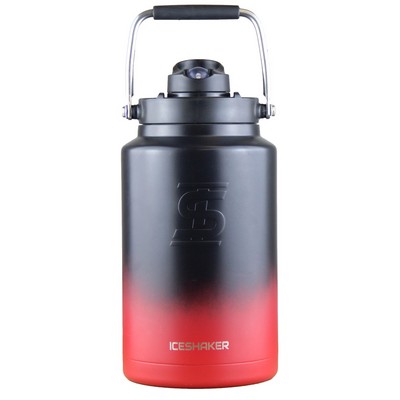 Ice Shaker Jug - Red/Black - 128 oz