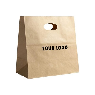 Die Cut Kraft Paper Gift Bag