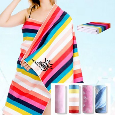 Ultra Absorbent Microfiber Beach Towel