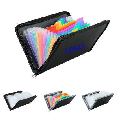 Small Accordion File Folder