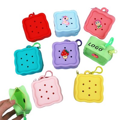 Silicone Cute Hole Coin Purse